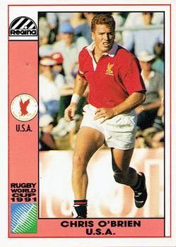 1991 Regina Rugby World Cup #141 Chris O'Brien Front